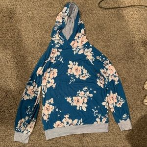 Floral Hoodie